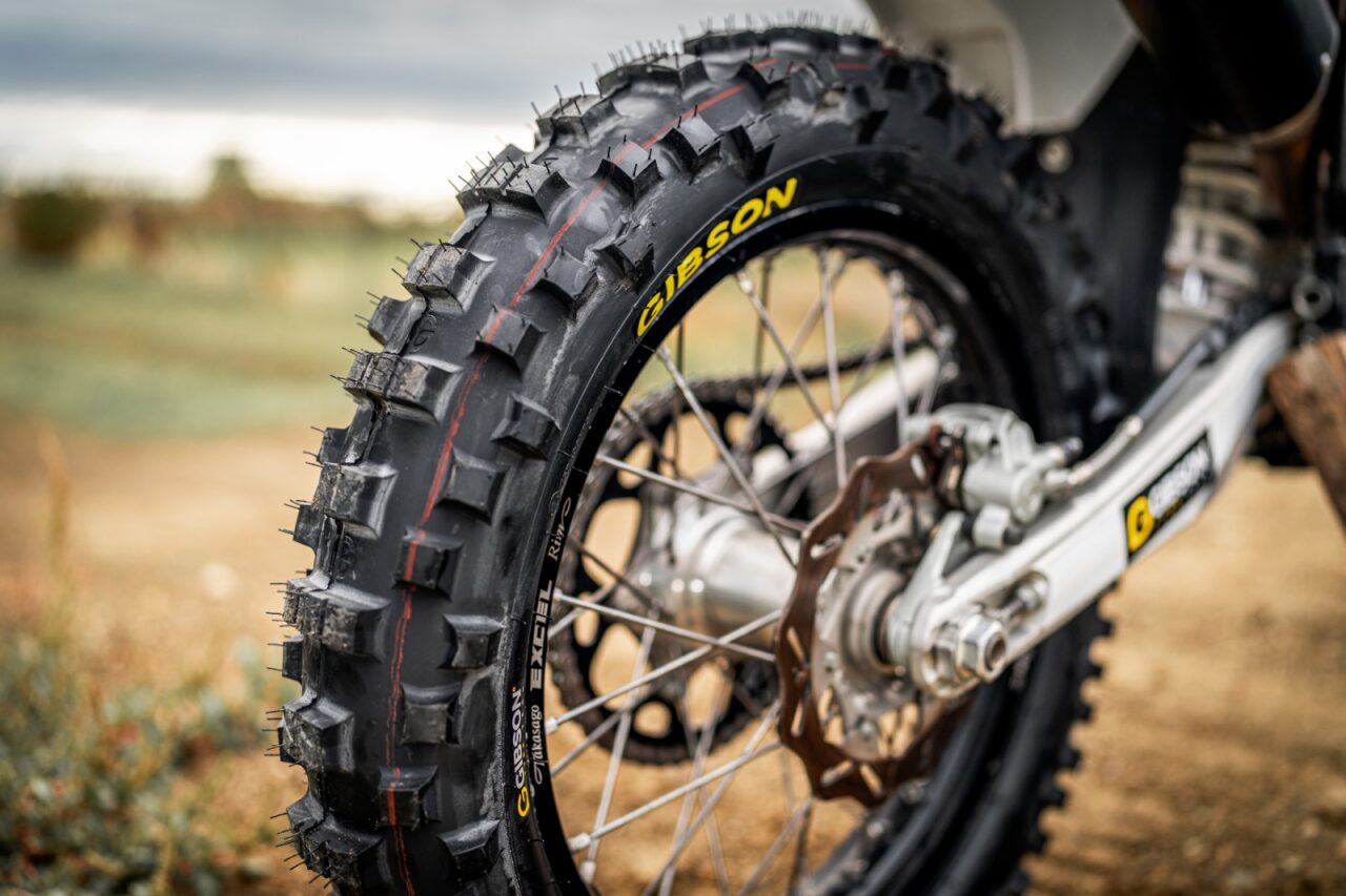 Gibson TECH 6.2 Enduro FIM Rear Dirt Bike Tyre -WS