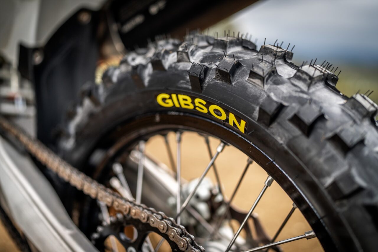 Gibson TECH 6.2 Enduro FIM Rear Dirt Bike Tyre -WS