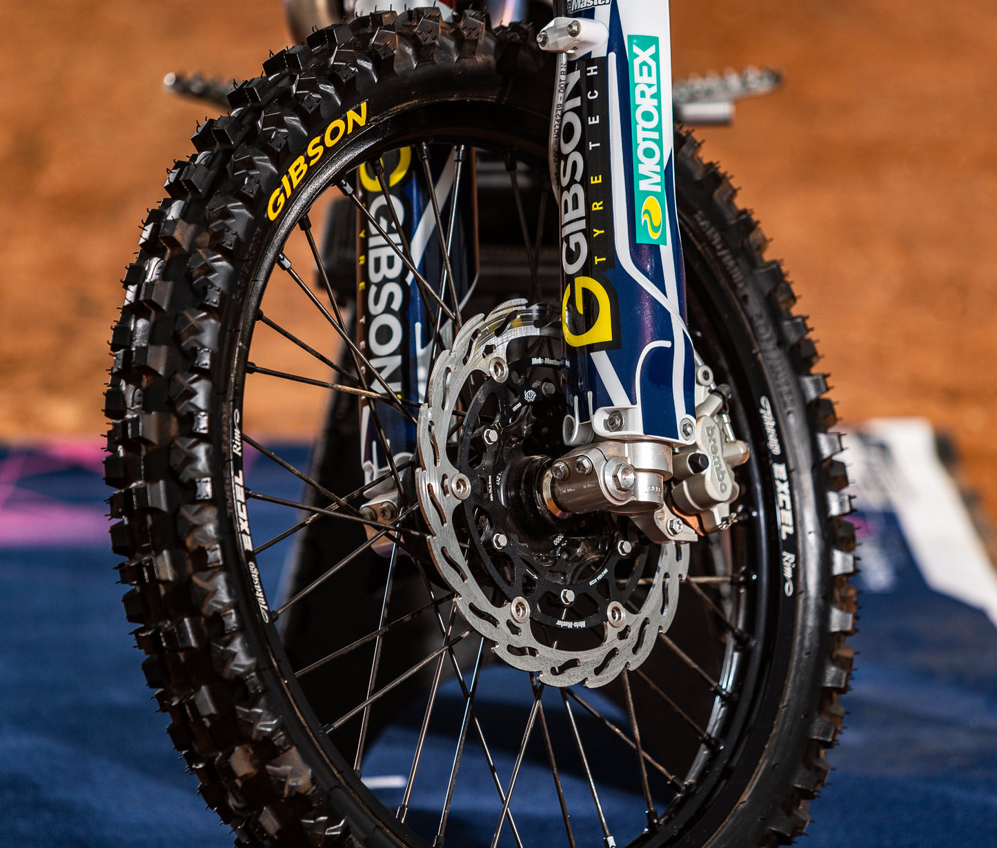 Gibson Enduro 1.1 FIM Enduro Front Dirt Bike Tyre -WS